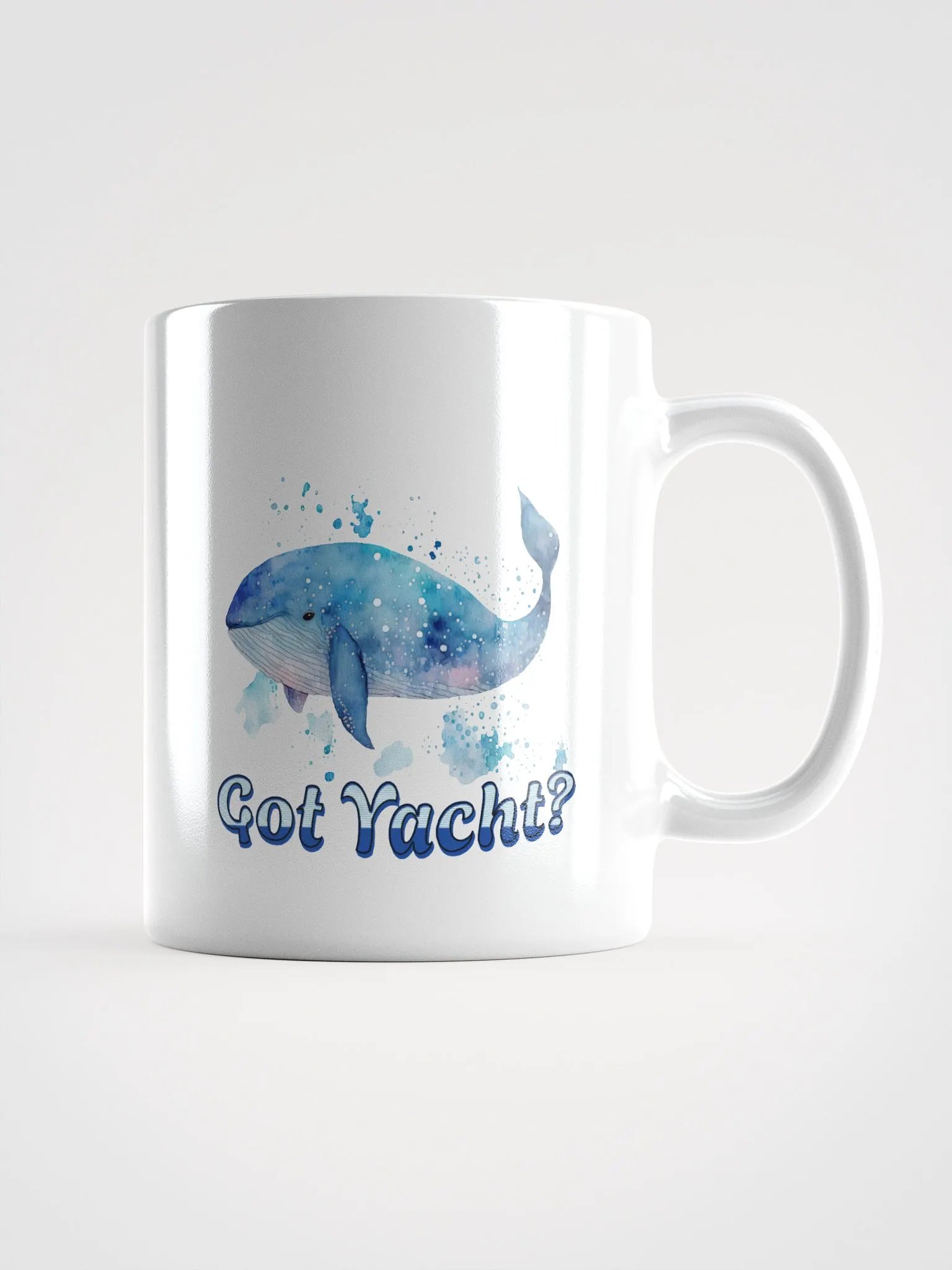 Comic Whale 'Got Yacht?' Mug product image (1)