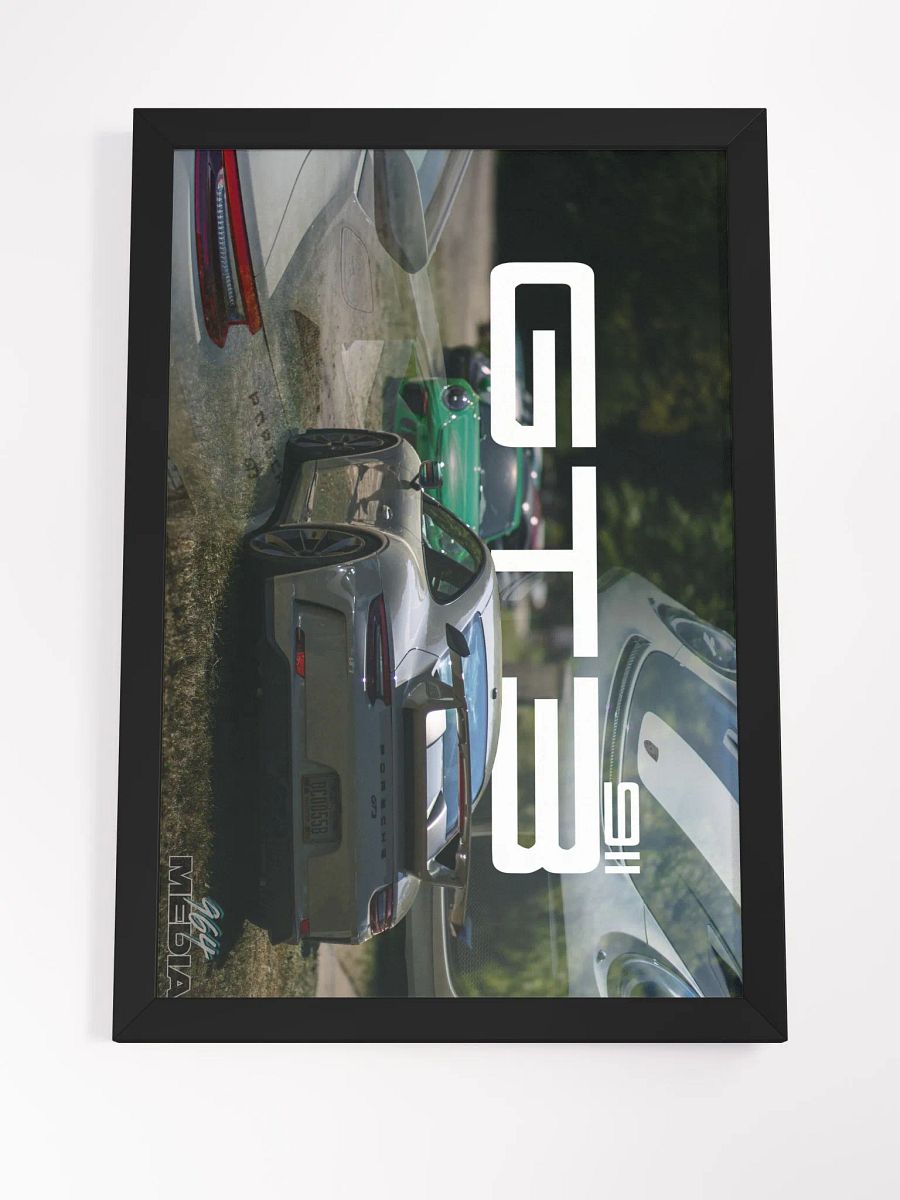 12" x 18" Porsche 911 GT3 Print product image (4)
