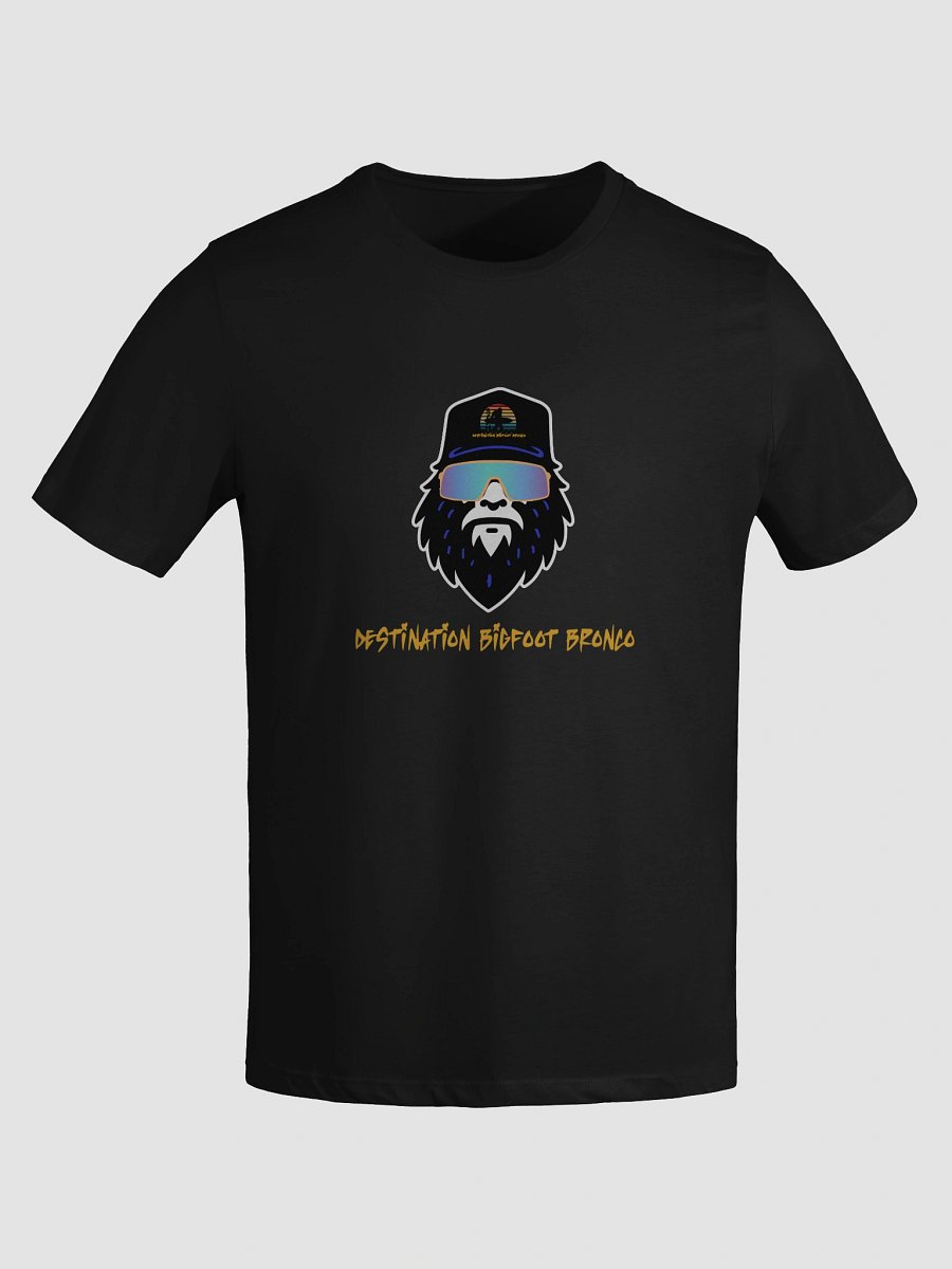 Destination Bigfoot Bronco Bigfoot Logo Bella+Canvas Women's Supersoft Relaxed-fit T-Shirt (Black) product image (7)