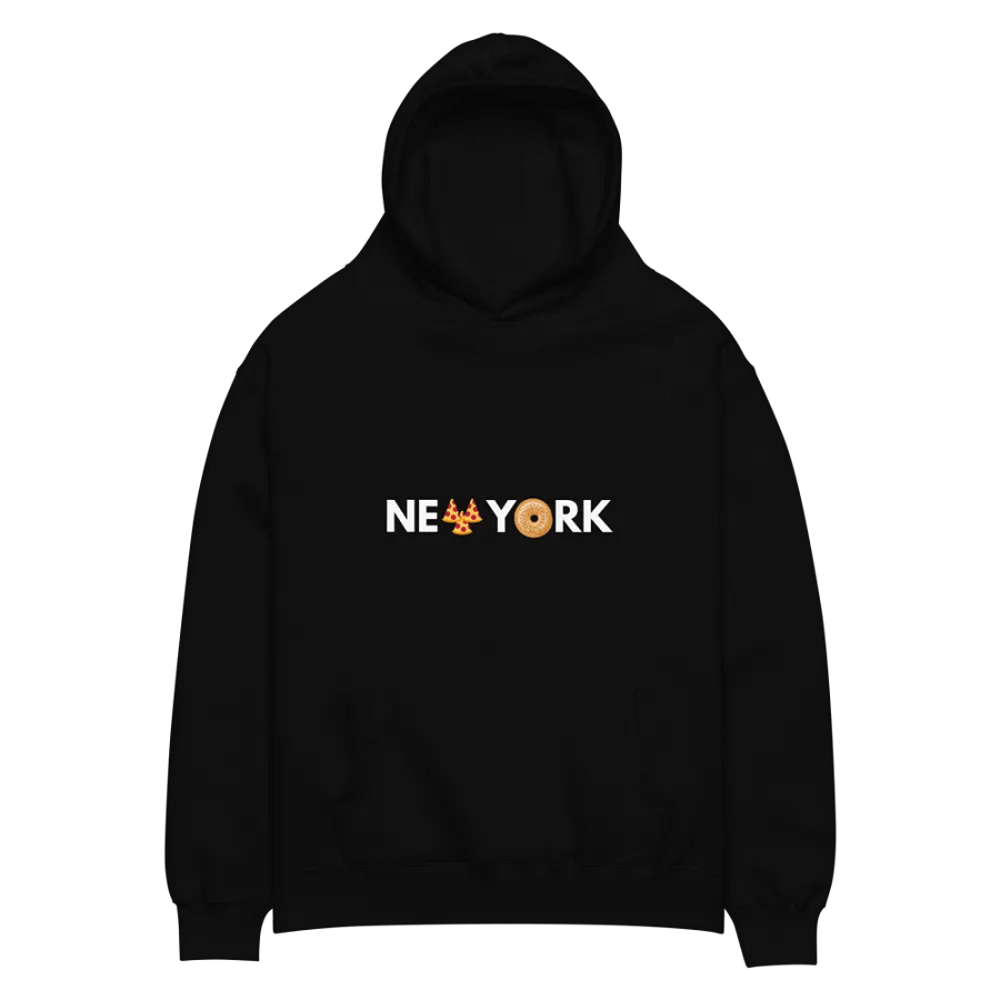 New York Pizza Bagel Hoodie product image (2)