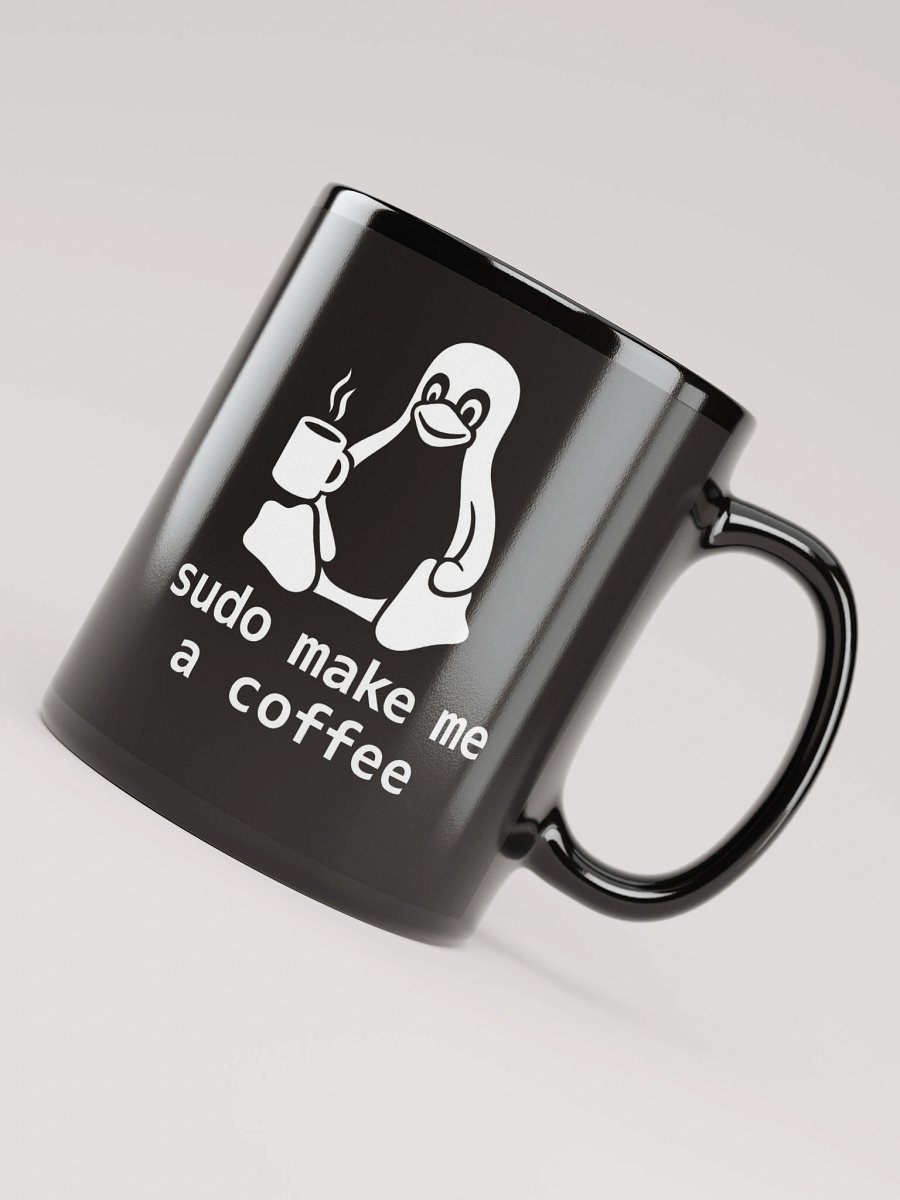 Black Mug - sudo make me a coffee product image (4)