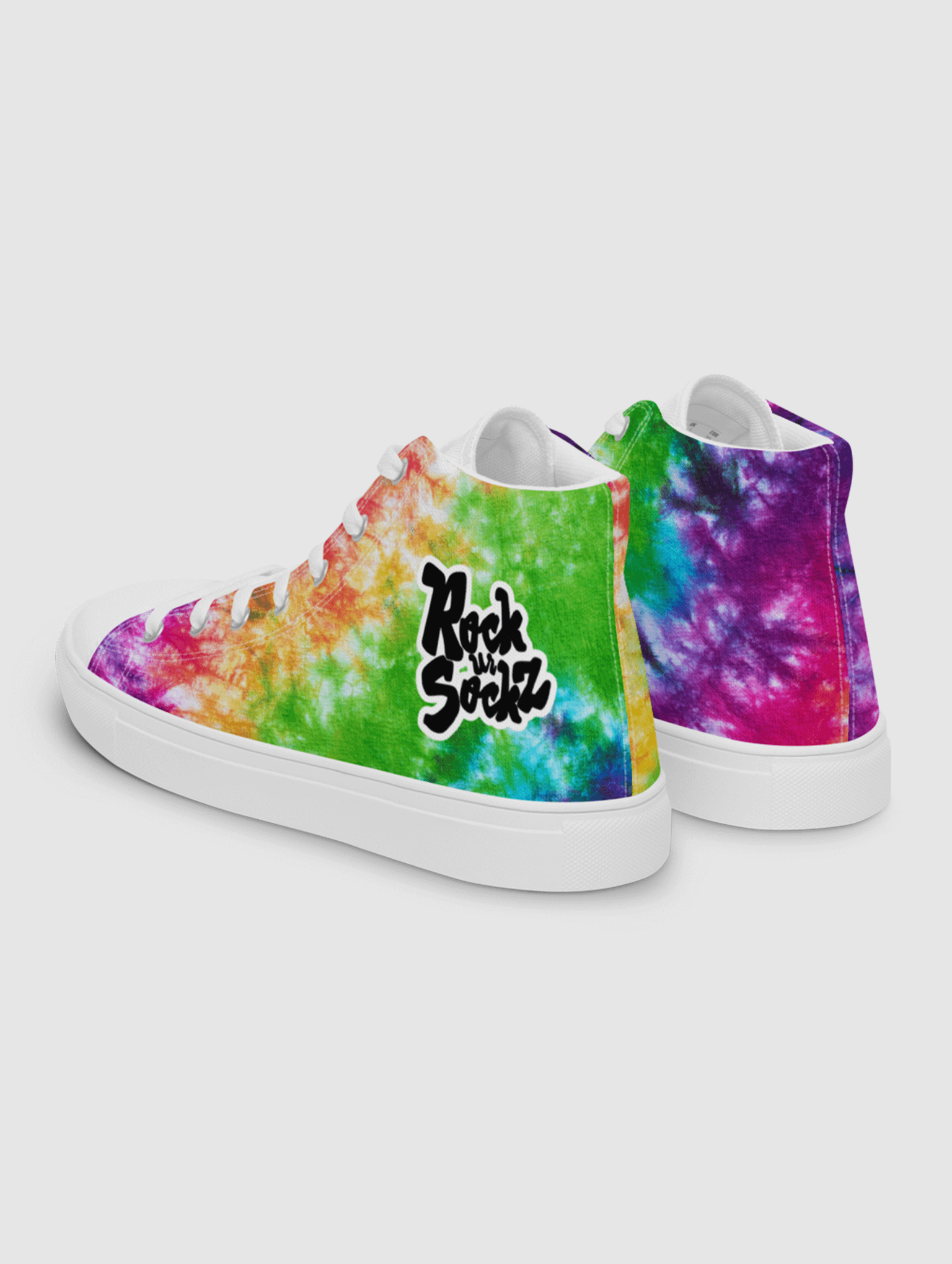 RockUrBasics Women’s high top canvas cons product image (6)