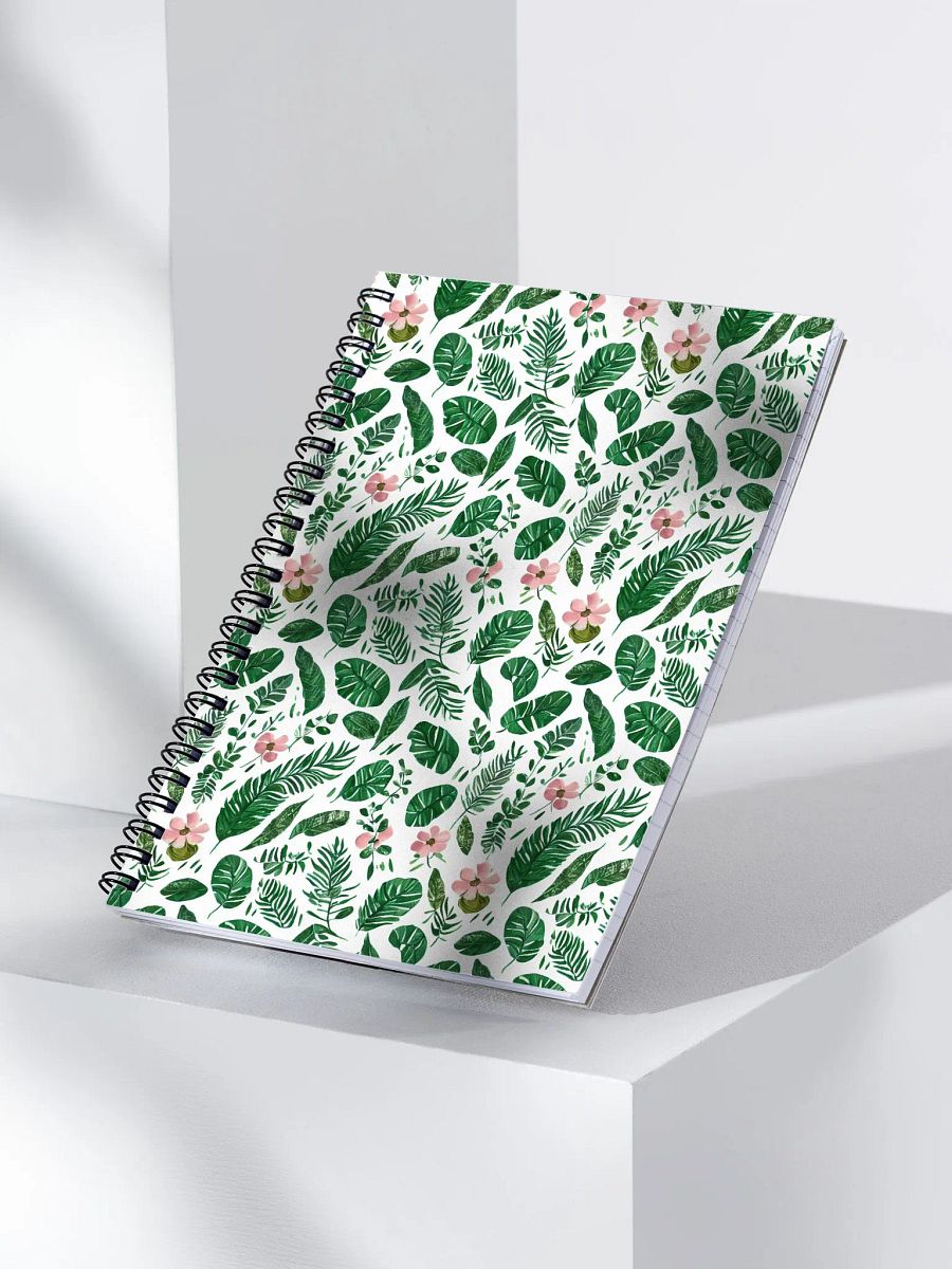 Leafy floral Notebook product image (3)