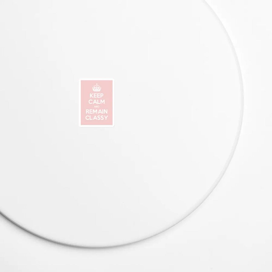 Keep Calm Magnet in Pink product image (7)