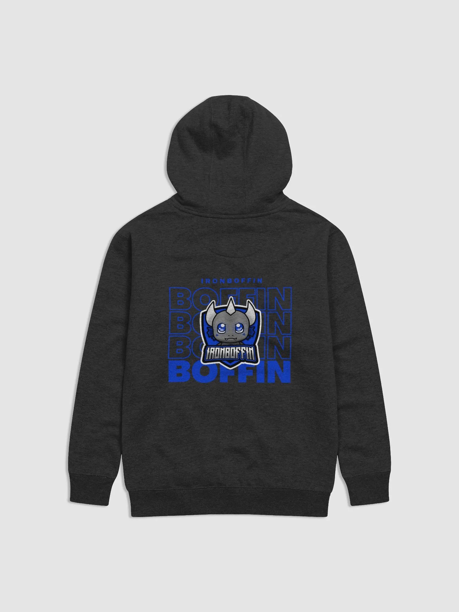 EMBLEM HOODIE BLUE product image (11)