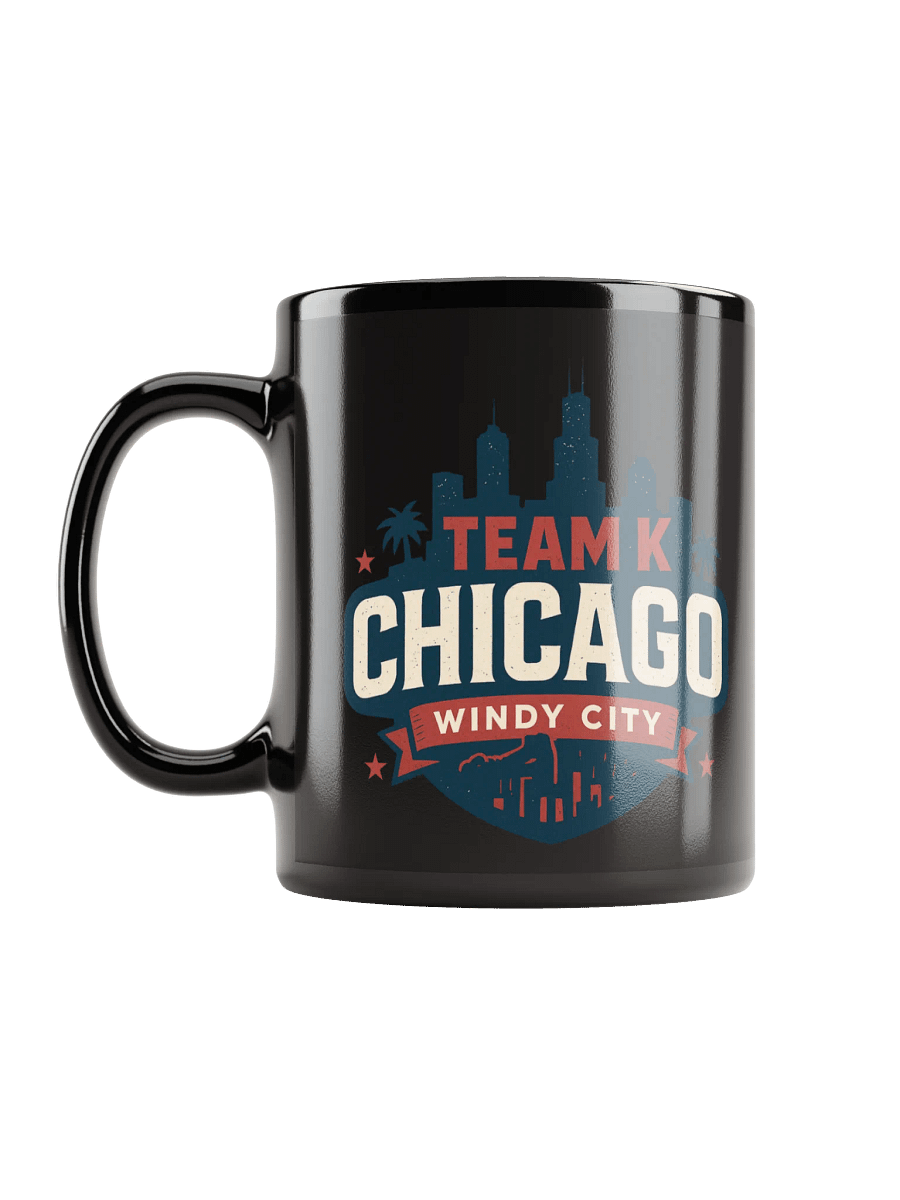 Team K Chicago Black Mug product image (11)