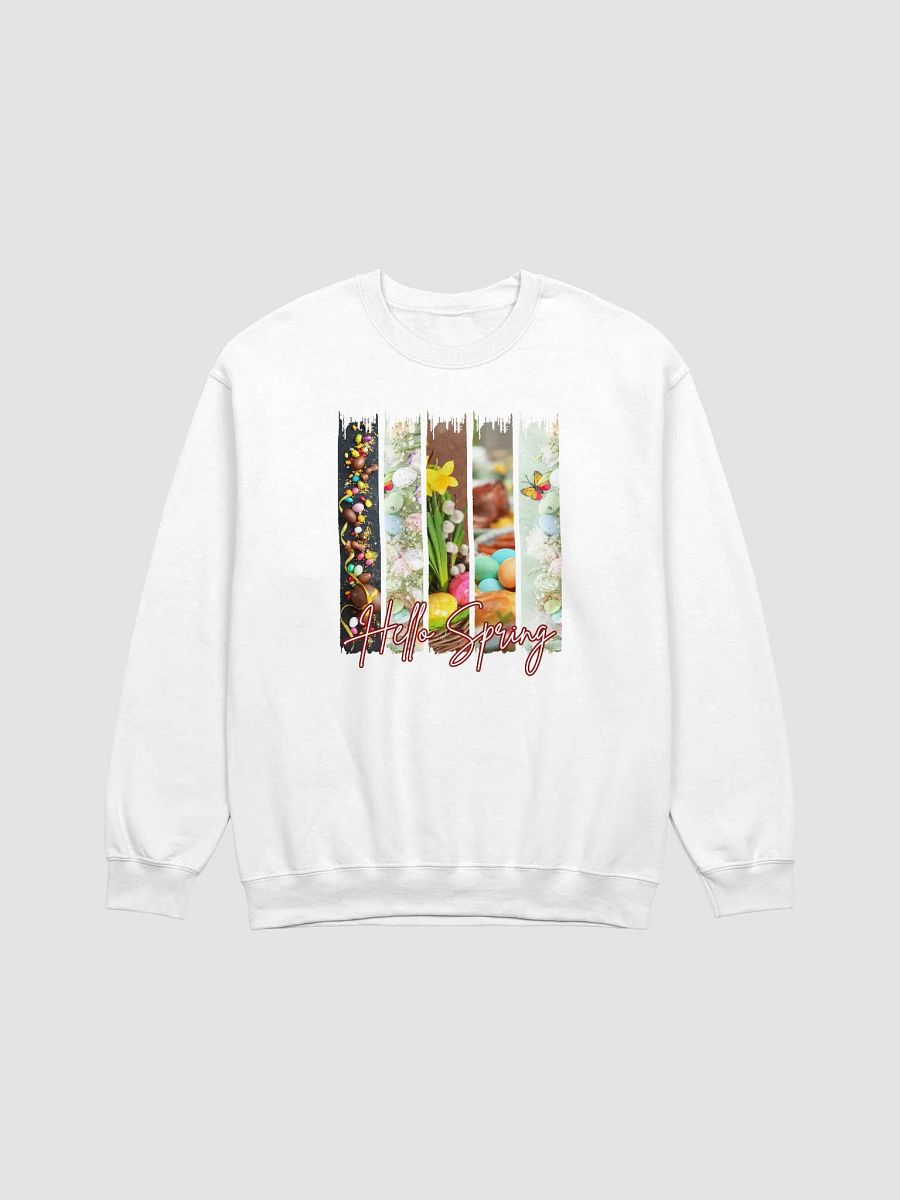 Hello Spring, Easter Elements, Brush Stroke Gildan Sweatshirt product image (3)
