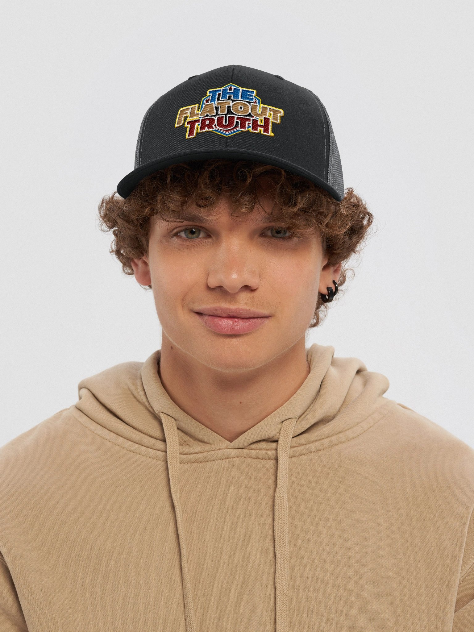 TFOT Embroidered Sandy Hex Snapback Trucker Hat product image (4)