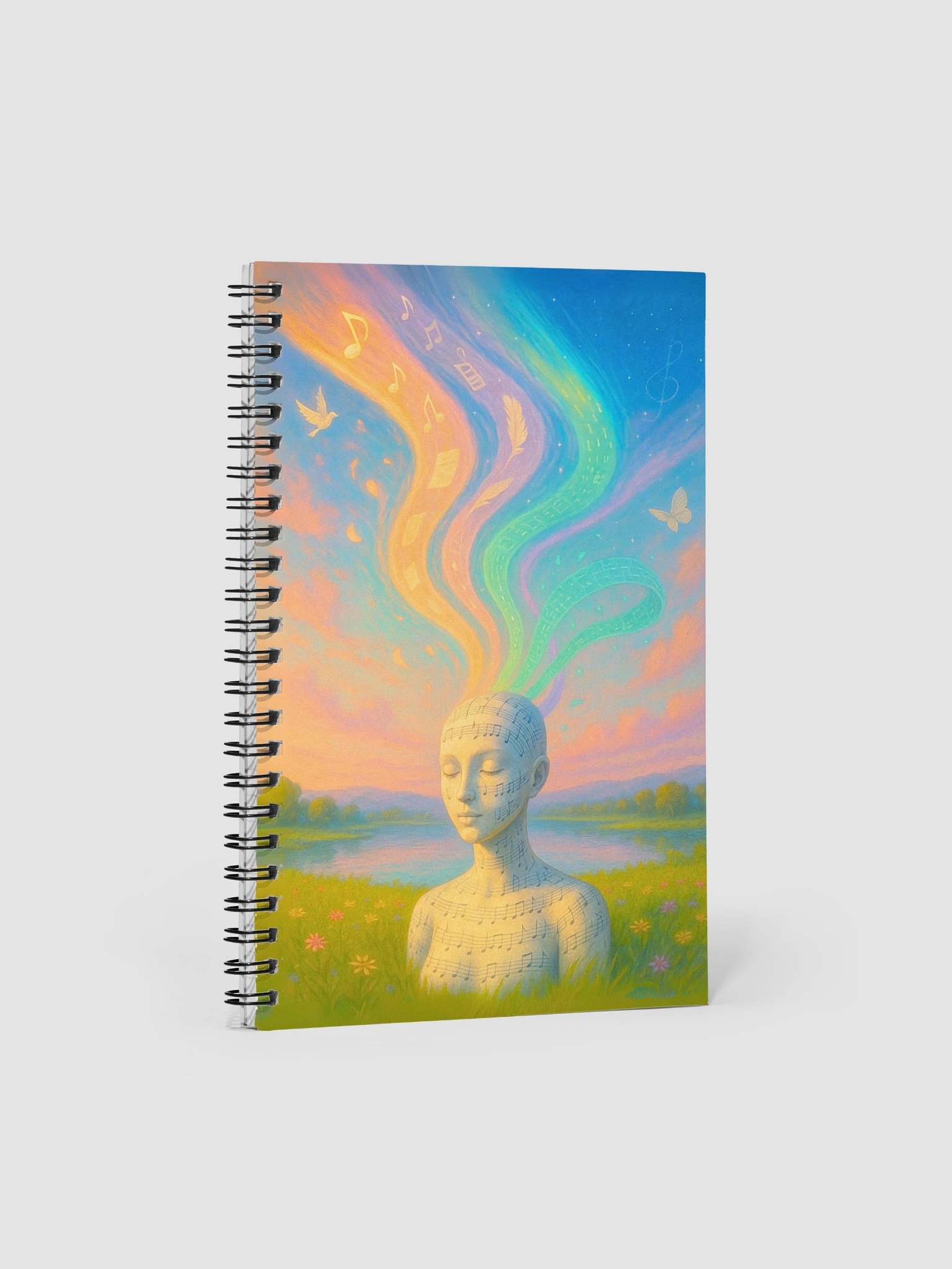 Radiant Reverie - Spiral Journal Notebook product image (8)