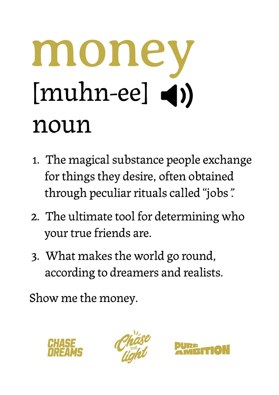 Money Magic Matte Poster product image (1)
