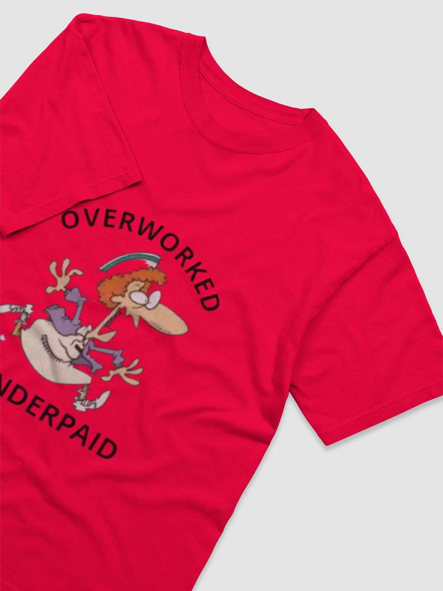 Overworked/Underpaid Heavyweight T-shirt product image (18)