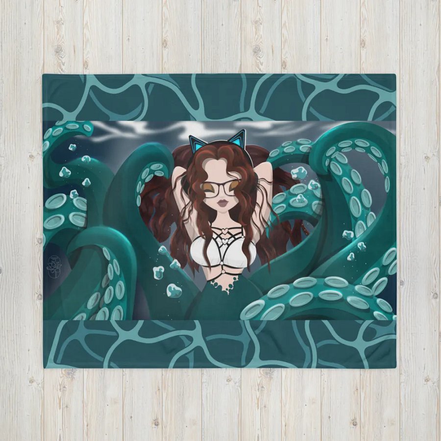 NanaBruised Throw Blanket product image (4)