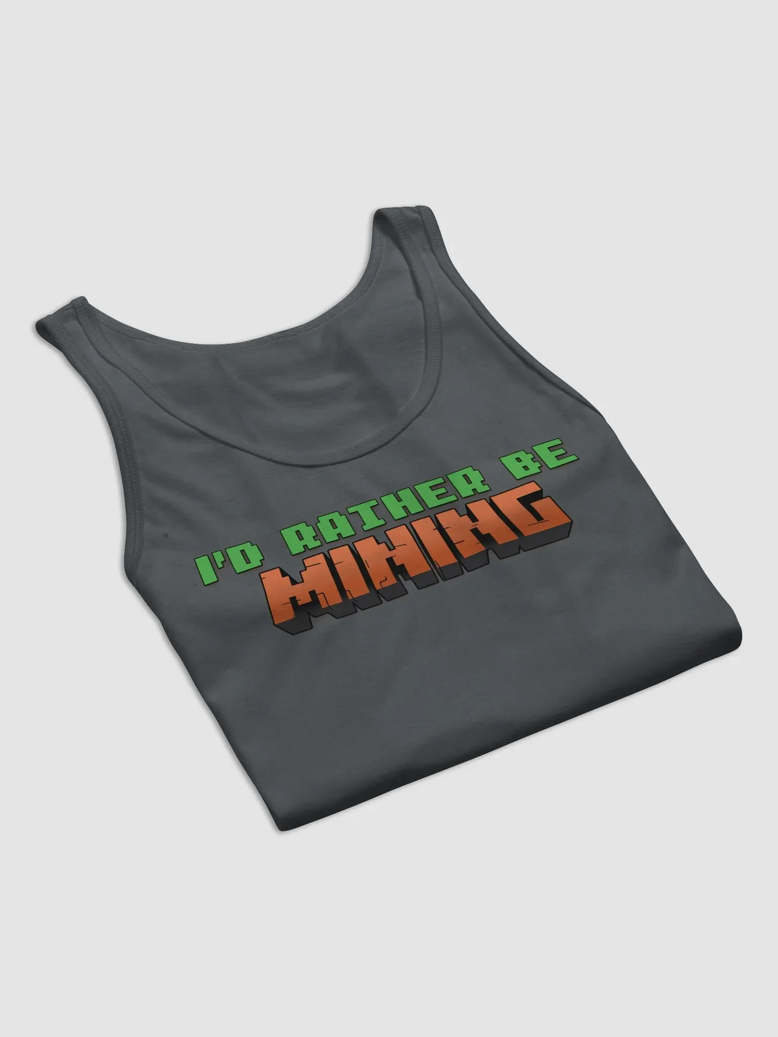 I'd Rather Be Mining Tank - Carrot Colours product image (44)