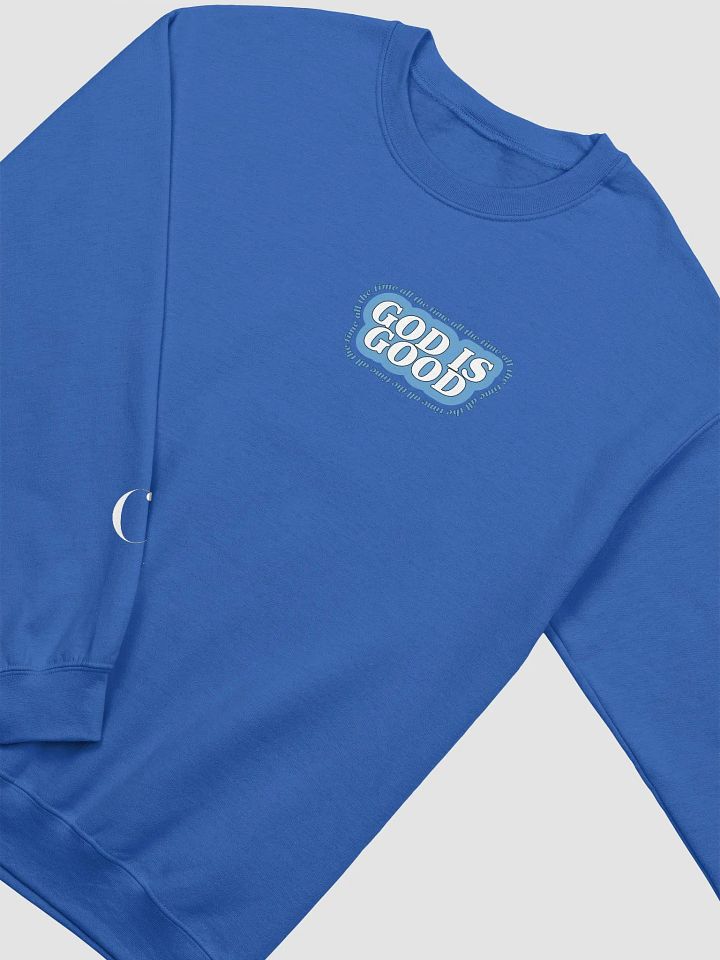 BLUE God is Good Sweatshirt product image (2)