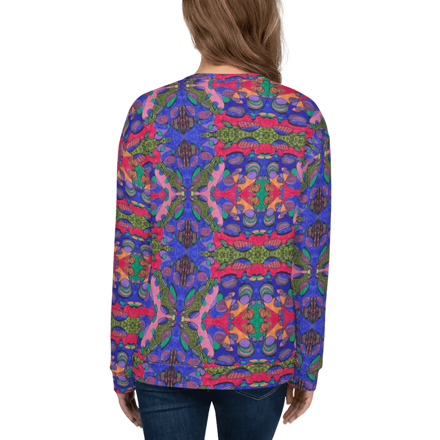 Abstract Bold Neurographic Art Unisex Sweatshirt product image (10)