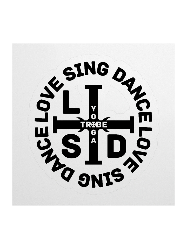 LSD "Love Sing Dance" Yoga Sticker product image (1)
