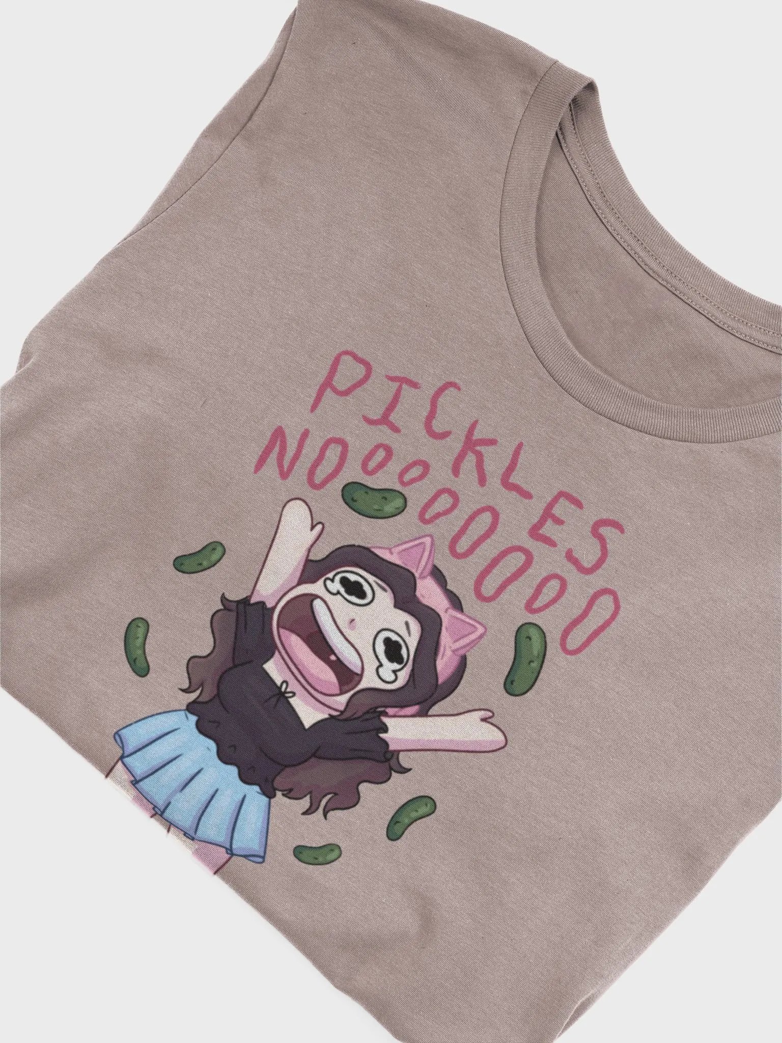 PICKLES NOOOOO Distressed T-Shirt product image (12)