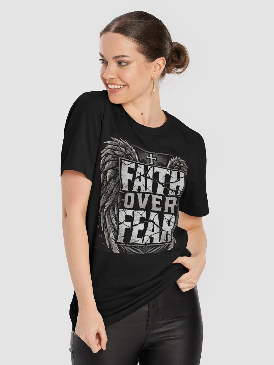 Faith Not Fear (Bella+Canvas Supersoft T-Shirt) product image (15)