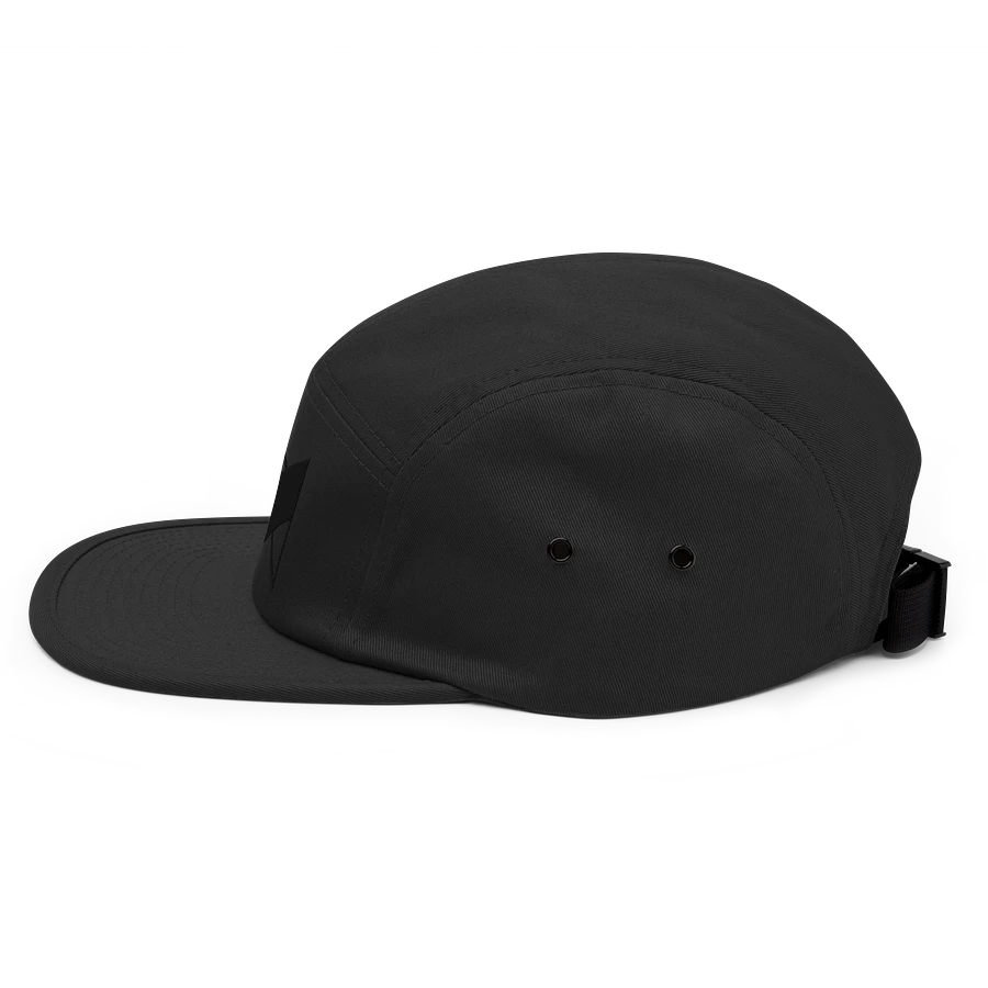 Black Core Logo 5 Panel Hat | MKBHD