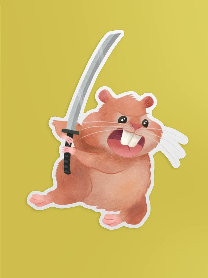 Samarui Hamster Sticker product image (1)