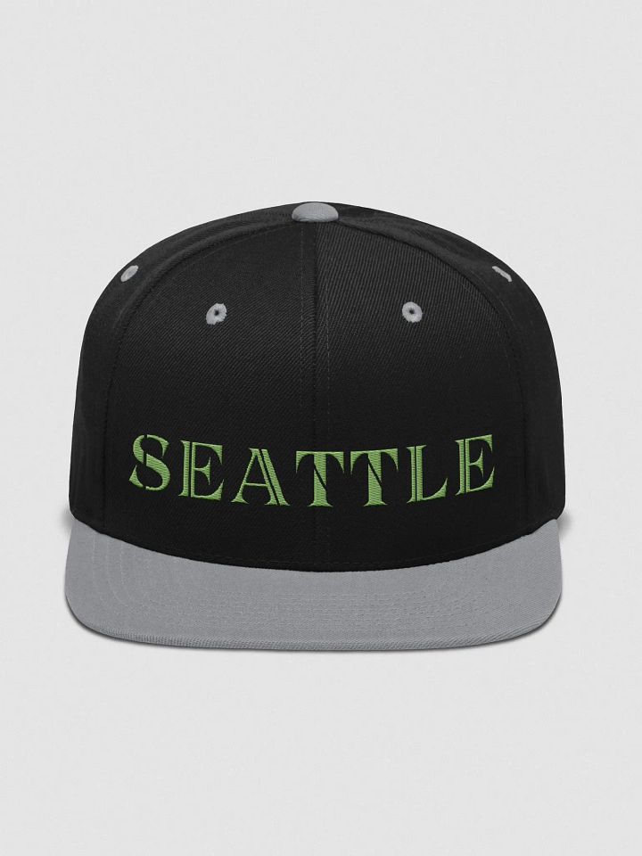 Yupoong Wool Blend Snapback Cap - Seattle product image (1)