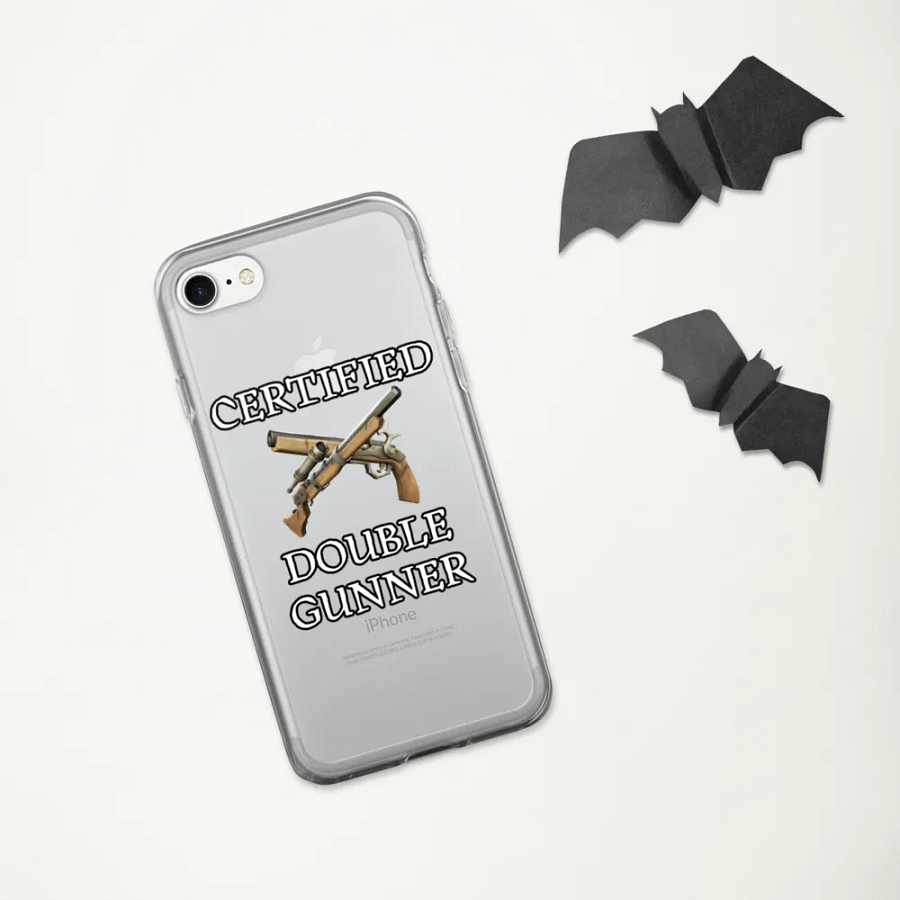 Certified Double Gunner iPhone Case Clear product image (7)