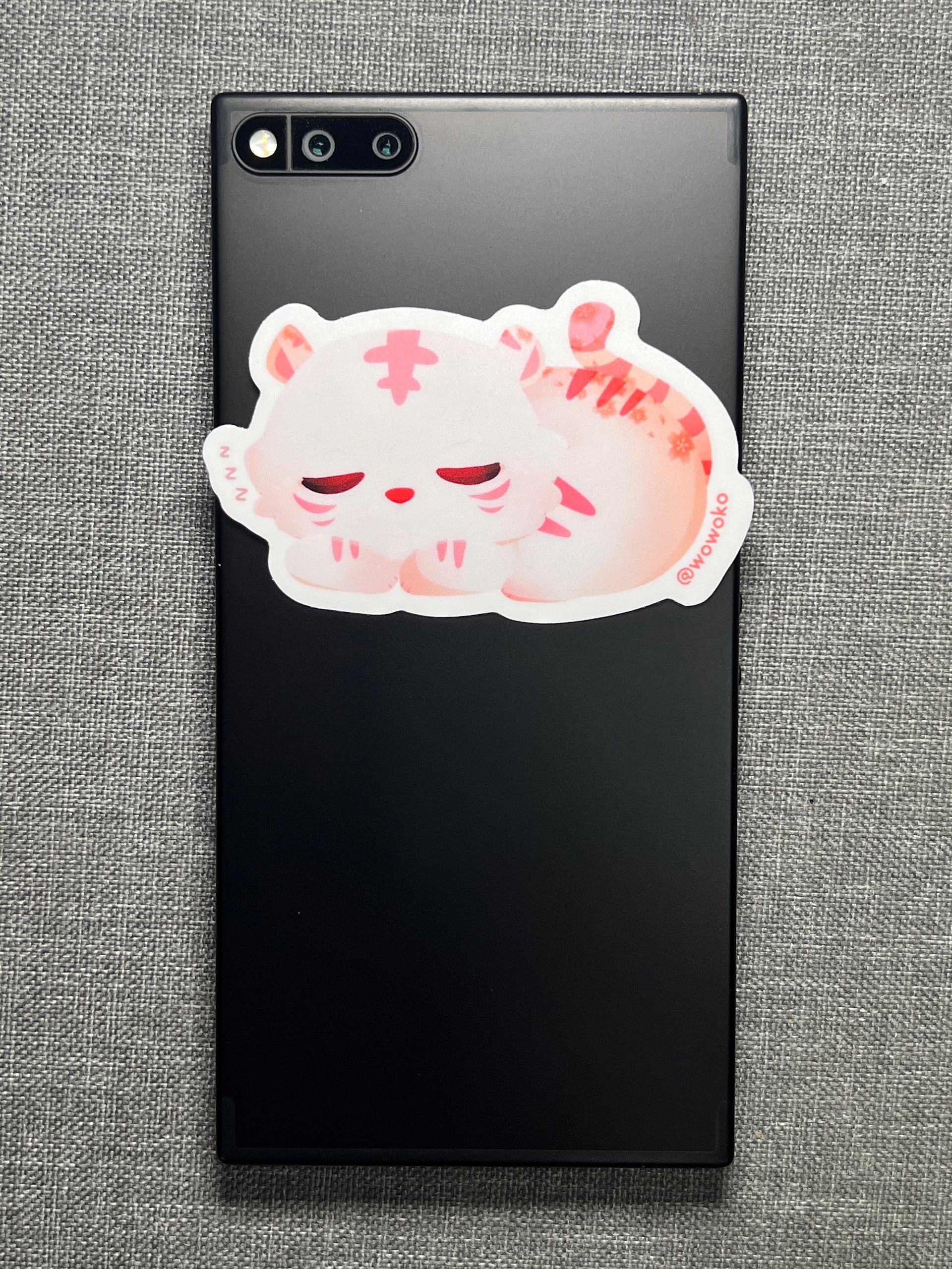 Sleepy Zodiac Animal - Tiger - Sticker product image (2)