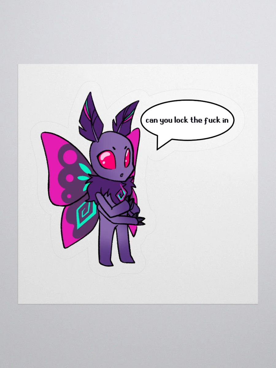 Can you lock in Sticker product image (2)