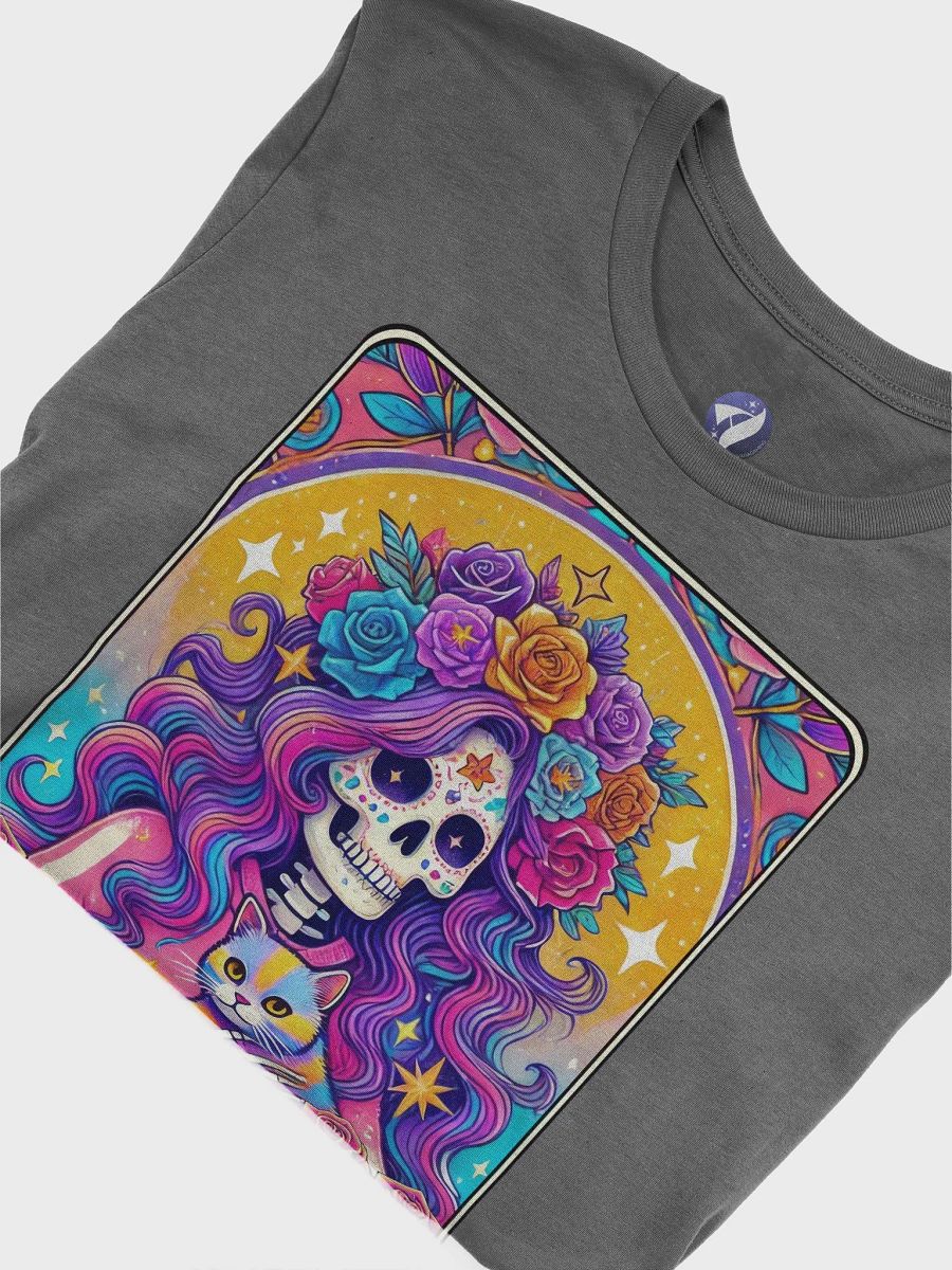 Day of the Dead The Cat Lover Bella+Canvas Tee product image (101)