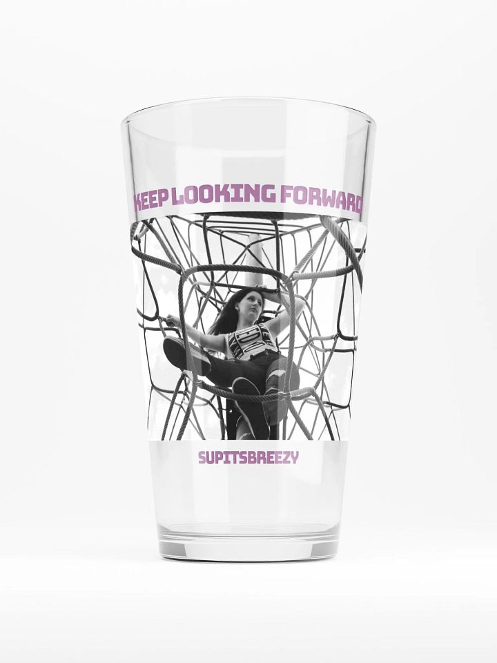 Keep Looking Forward Pint-Glass! product image (1)