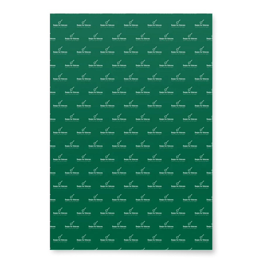 BANJOS FOR VETERANS (B4V) 2023 ARTWORK WRAPPING PAPER product image (4)