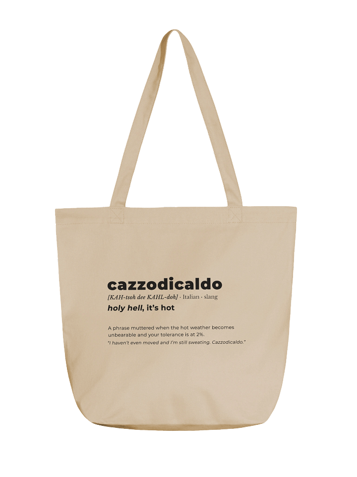 CAZZODICALDO TOTE - Summer Tantrum - (Neutral) product image (1)