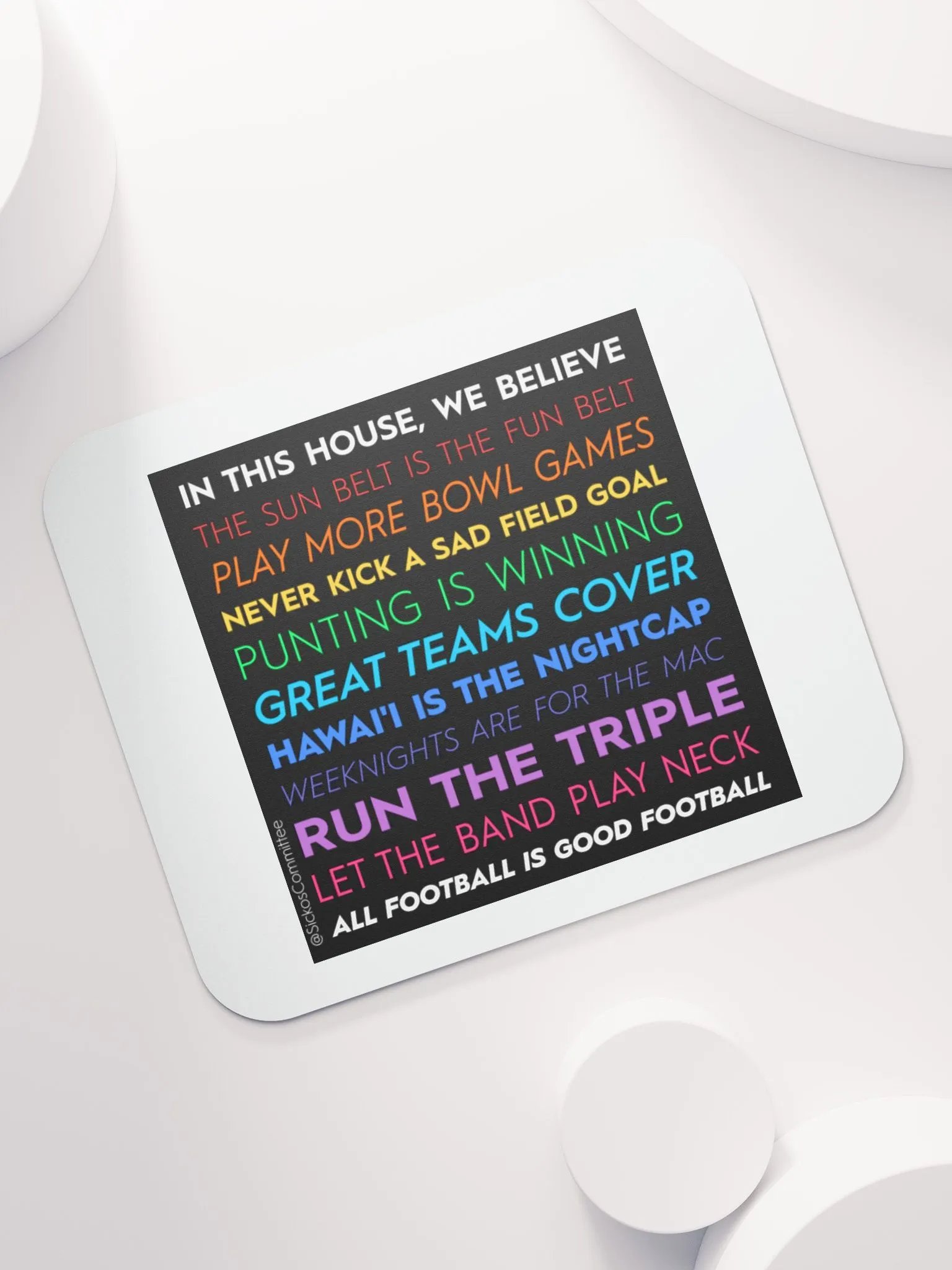 In This House Mouse Pad product image (7)