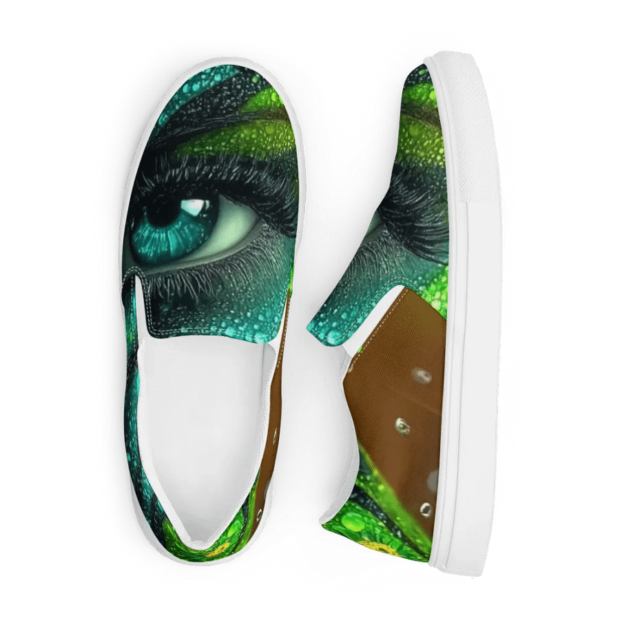 Enchanting Eye Art Women's Slip-On Shoes product image (5)