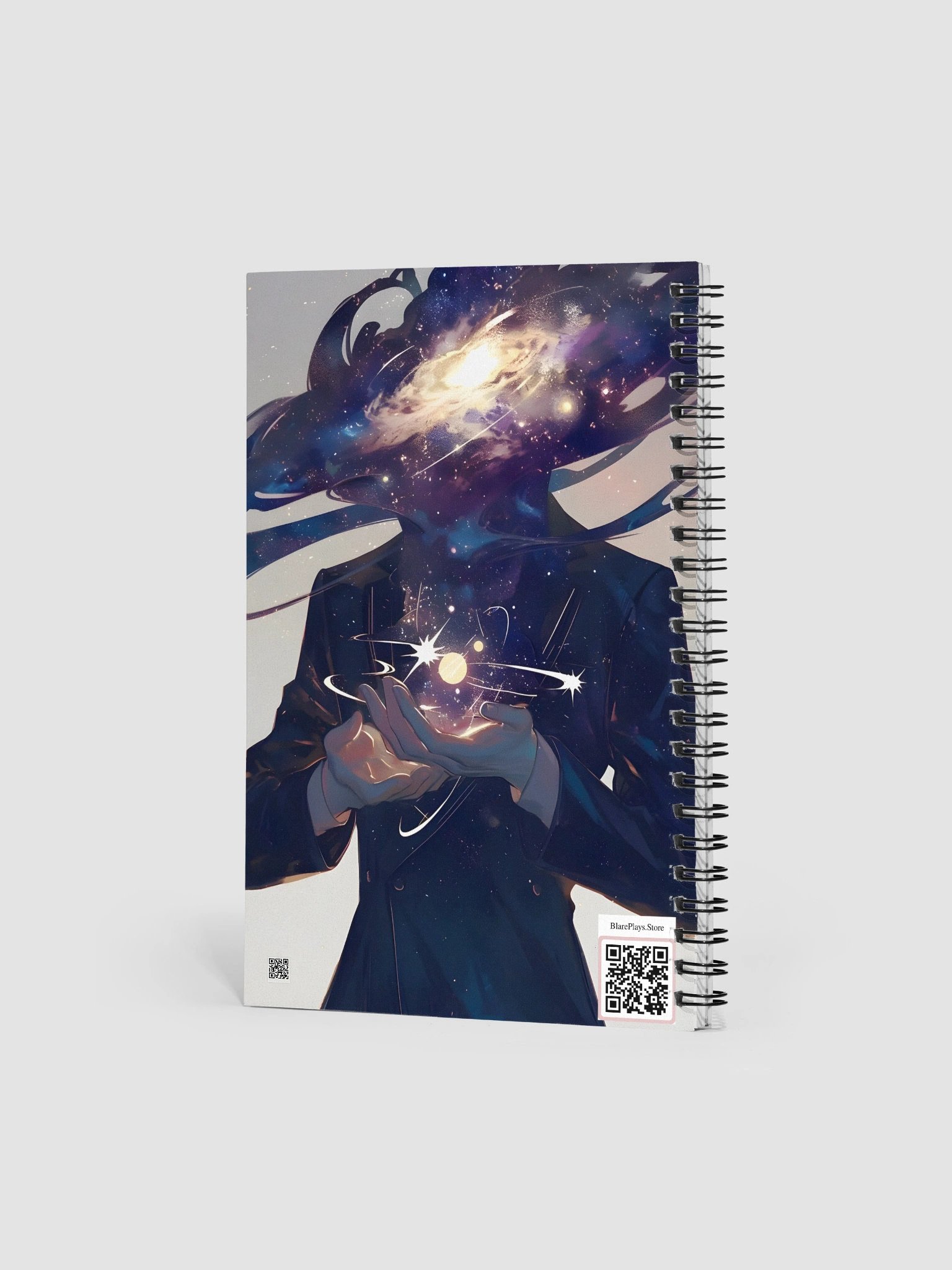 Cosmic Galaxy Dreams Spiral Notebook product image (2)