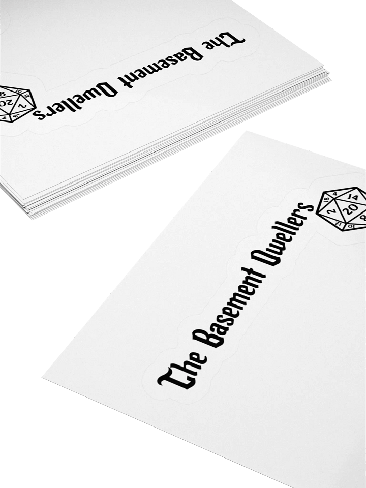 three die cut stickers product image (4)