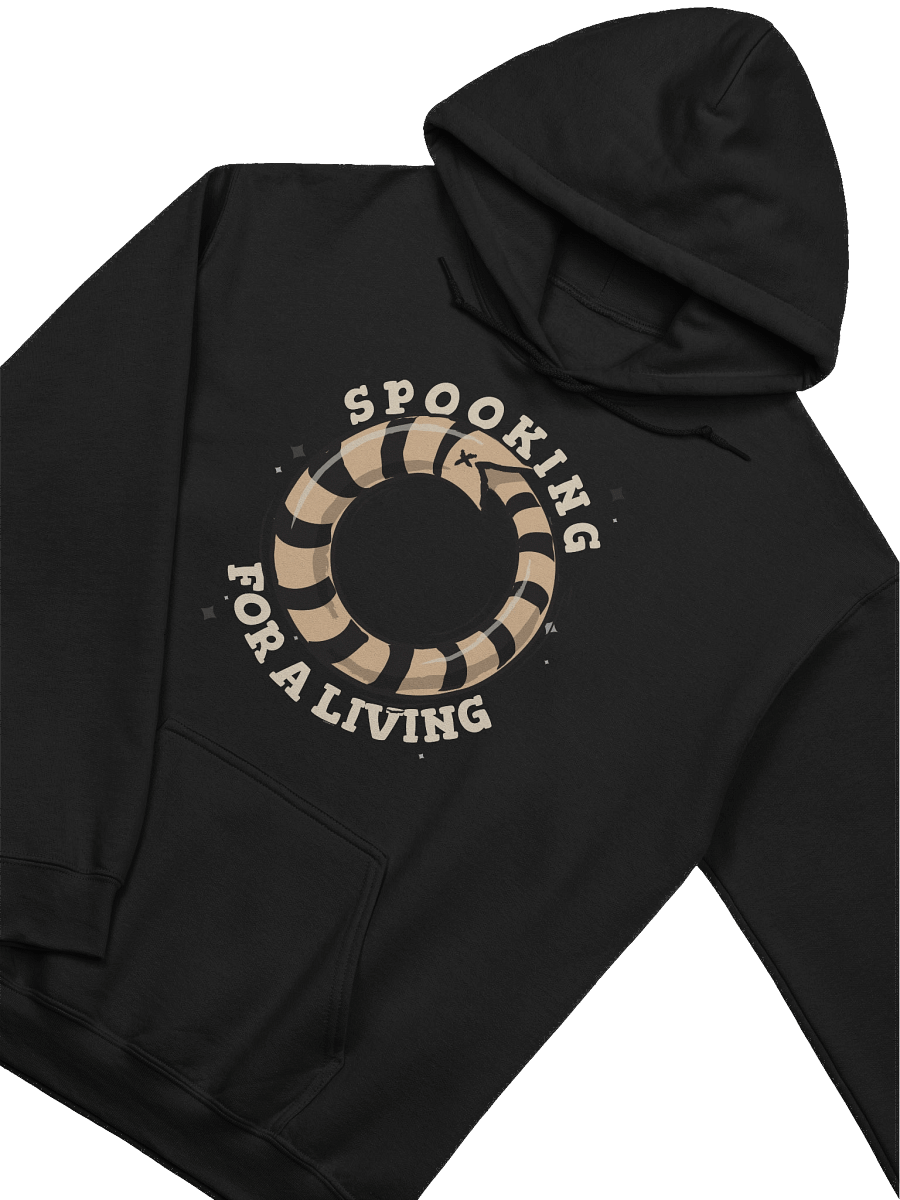 [UM Designs] Spooking For A Living - Unisex Pullover Graphic Hoodie product image (3)