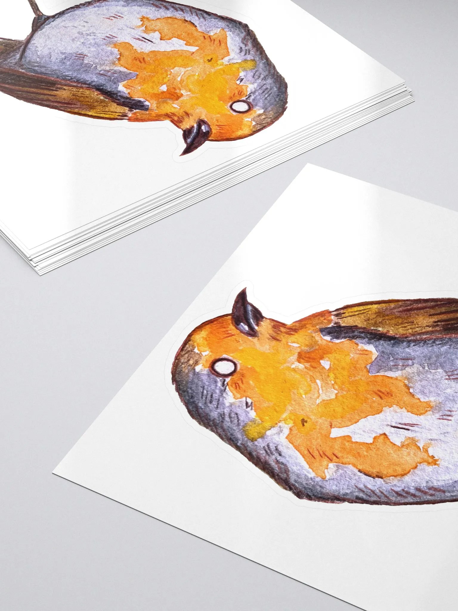 Silly Robin Kiss-Cut Sticker product image (5)