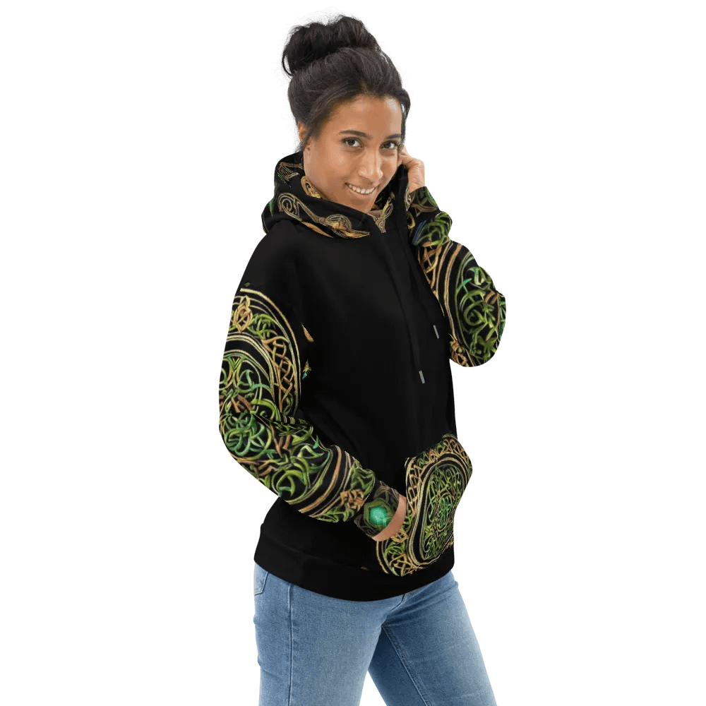 Black & Gemstone Symbology Hoodie product image (2)