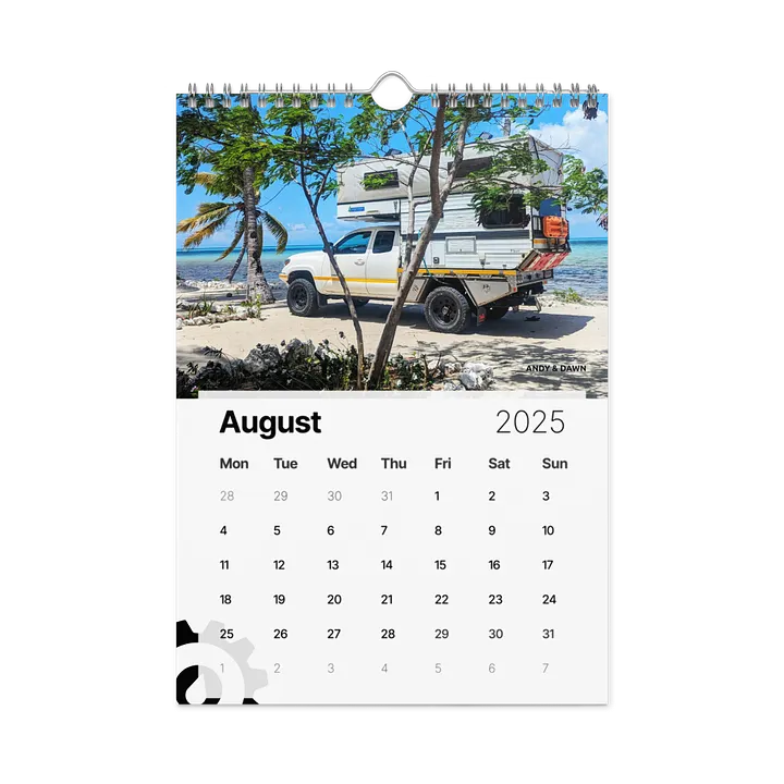 2025 Team Oil Drop Calendar product image (2)