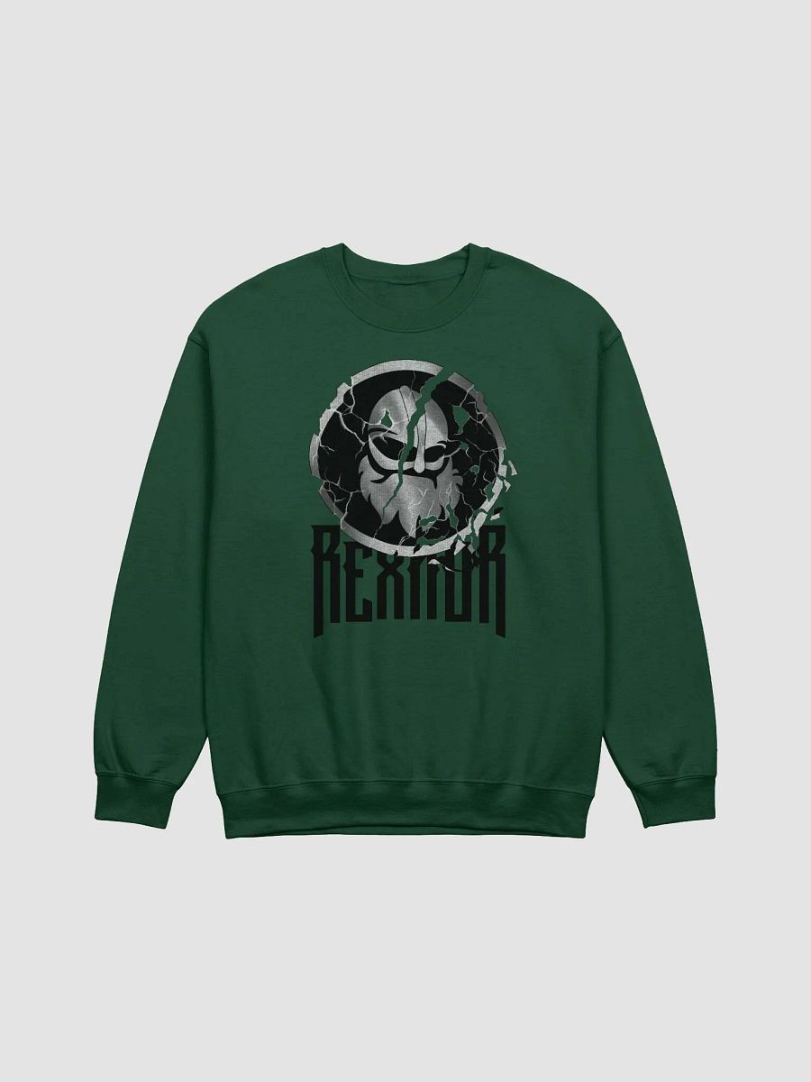 REXNOR Crewneck (Crumbling Logo + Black Text) product image (1)