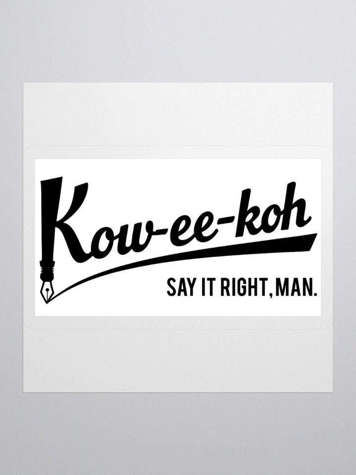 Correct Pronunciation sticker product image (3)