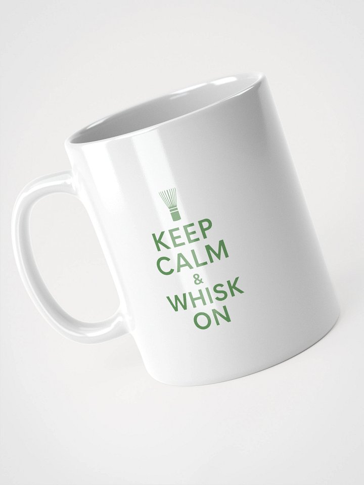 Keep Calm & Whisk On – Classic Matcha Mug product image (2)