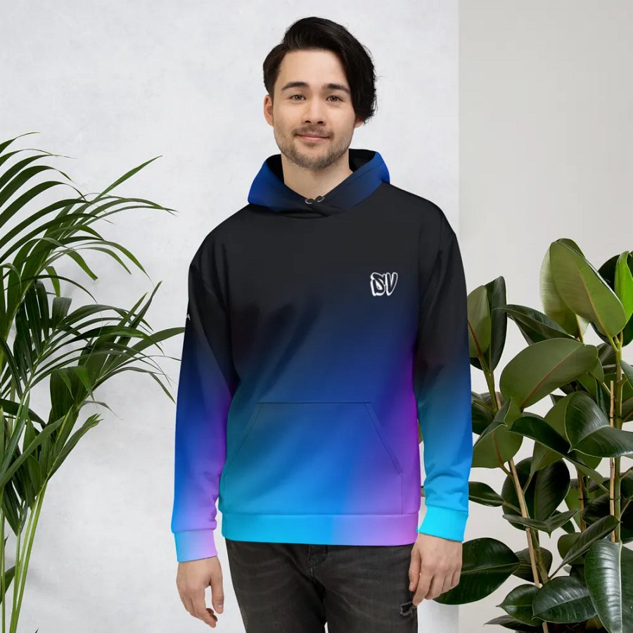 STRAIGHT VIBIN NEON COLOR FADE STYLE JINCHURIKI HOODIE product image (4)