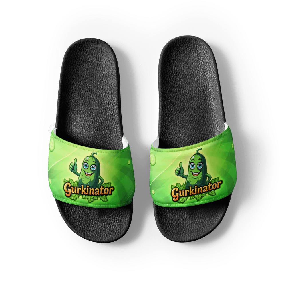 Gurkinator Women's Slides (Full print) product image (5)