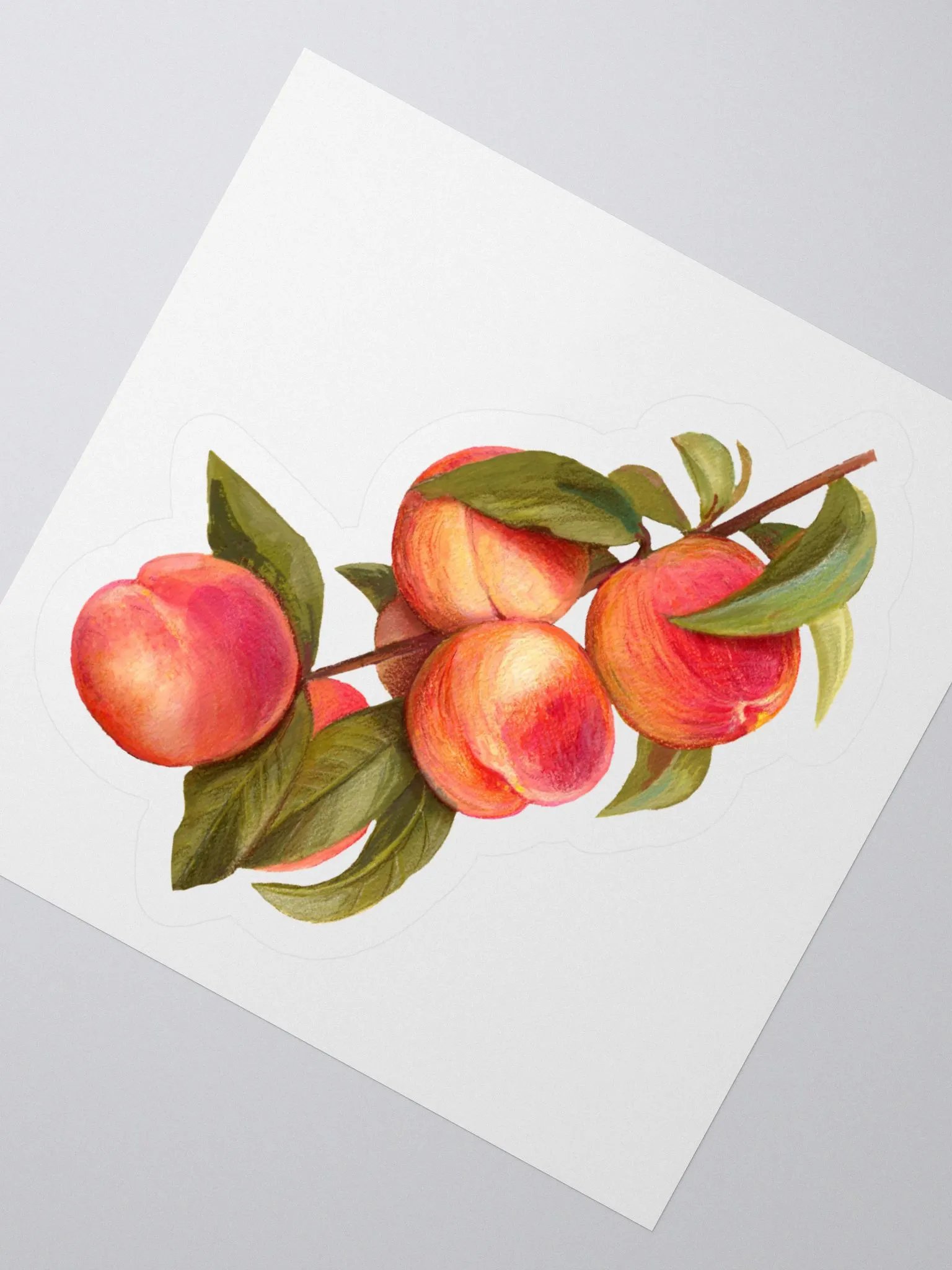 Peaches sticker product image (3)