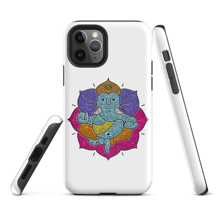 Ganesha Mosaic iPhone® Tough Case product image (2)