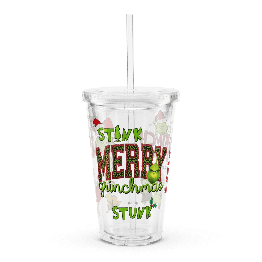Merry Grinchmas Double Wall Tumbler product image (1)