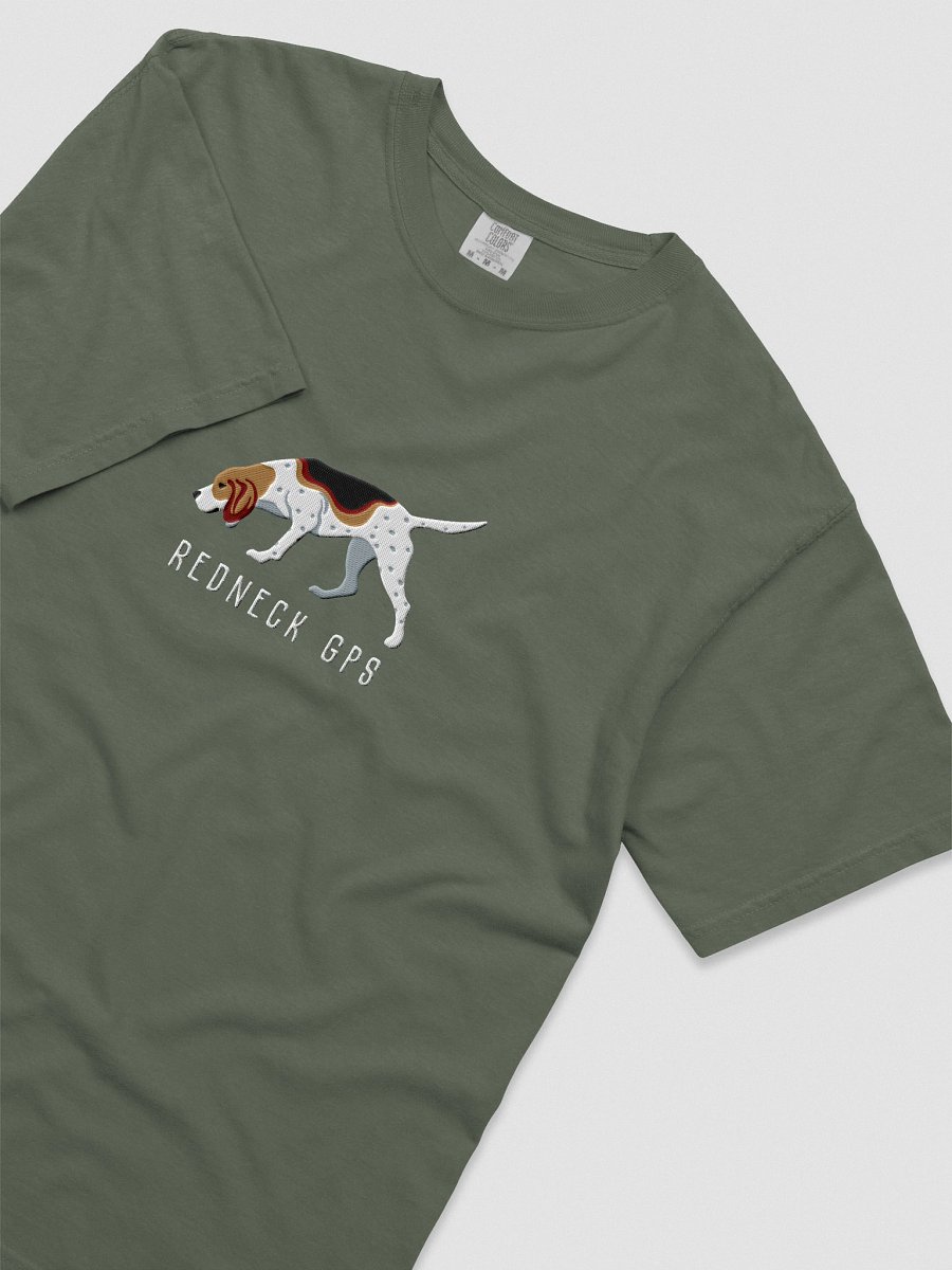 Redneck GPS T-Shirt(Embroidered) of a Treeing Walker Coonhound product image (25)