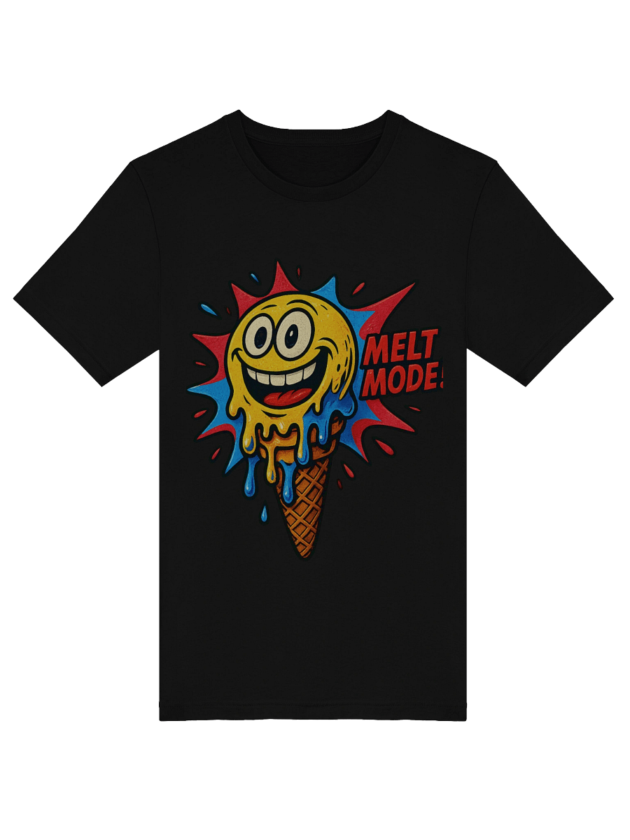 Melt Mode Ice Cream Cartoon T-Shirt product image (5)